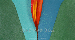 Desktop Screenshot of lopemaxdiaz.com