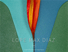 Tablet Screenshot of lopemaxdiaz.com